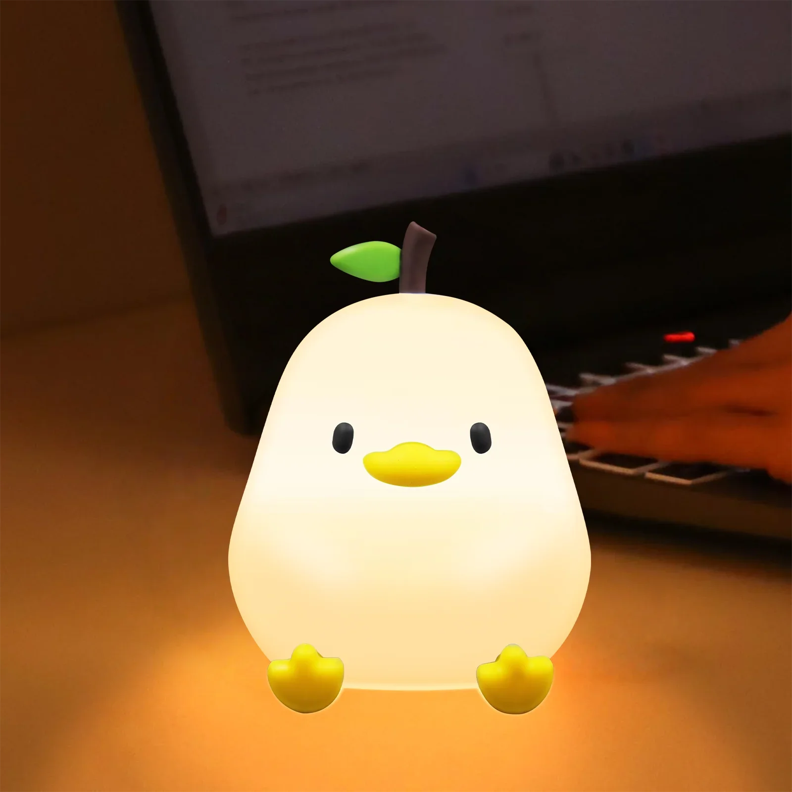 Cute Duck RGB Night Light 6