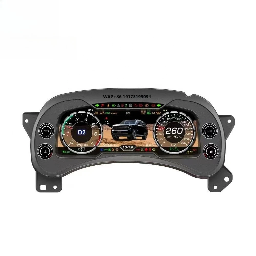 

LCD Digital Cluster for Escalade GMC Tahoe Silverado 2000-2006 Dashboard Panel Speedometer