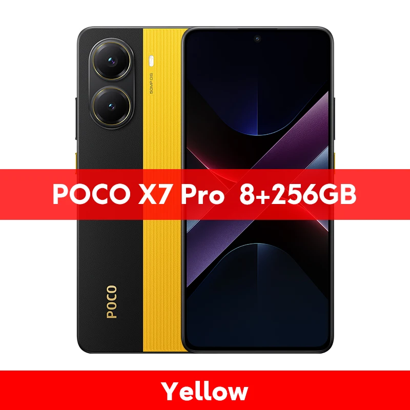 POCO X7 Pro 5G Global Version Smartphone Dimensity 8400-Ultra