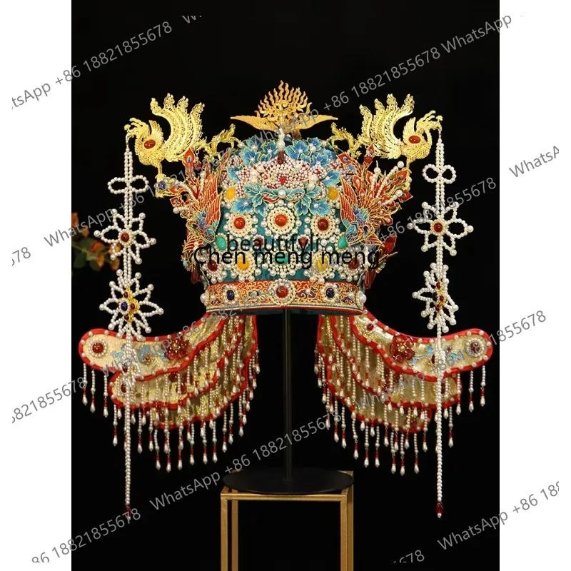 lhy 26 ss 26 A Chaplet and Official Robes Chinese Style Han Chinese Clothing Bride Wedding Han Wedding Tuinga Chinese Queen Wedd