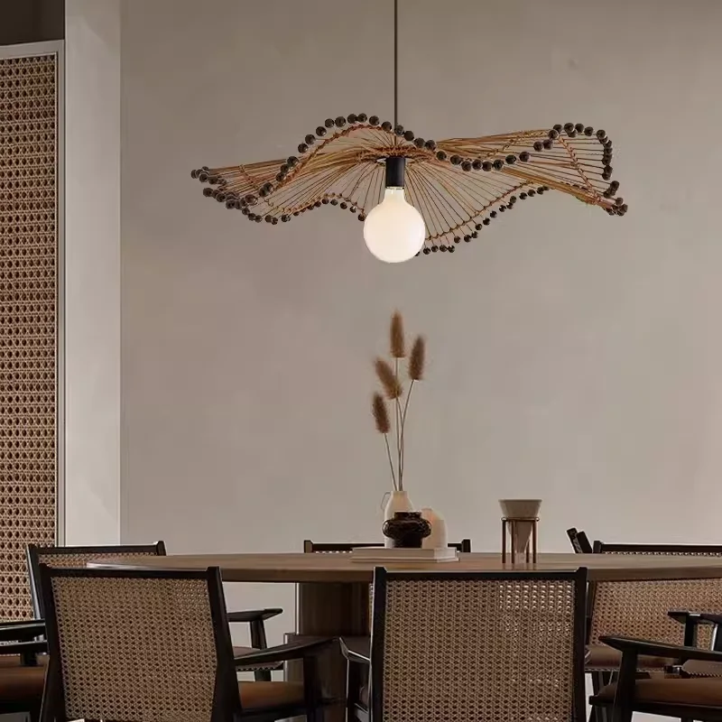 Zuidoost-Azië handgeweven hand - Wicker Pendant Shade recensie en prijs