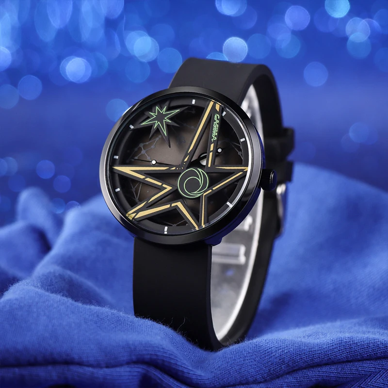 CASIMA Coppia Orologi Orologio sportivo, Movimento al quarzo, Orologio da studente Orologio Jelly Impermeabile, Modello CS2161-1044