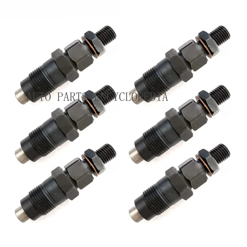 RRR+  6X Fuel Injector 23600-19035 for Toyota Land Cruiser 1HZ 1HZT HZJ76 4.2D