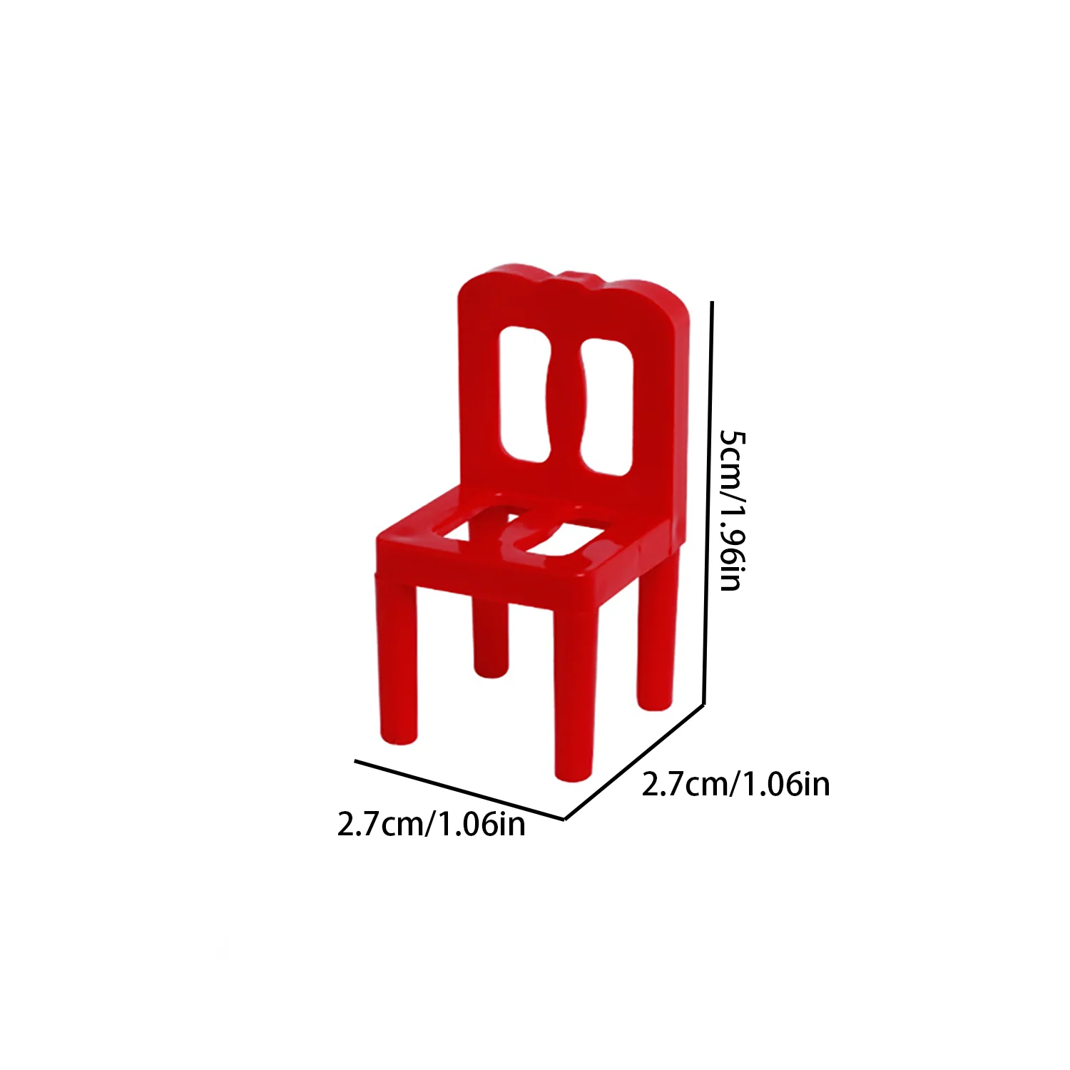 48PCS Stacking Chairs Toy, Educational Building Blocks Stacking Chairs Toys, Parent-Child Interactive Stress Reduction Toys