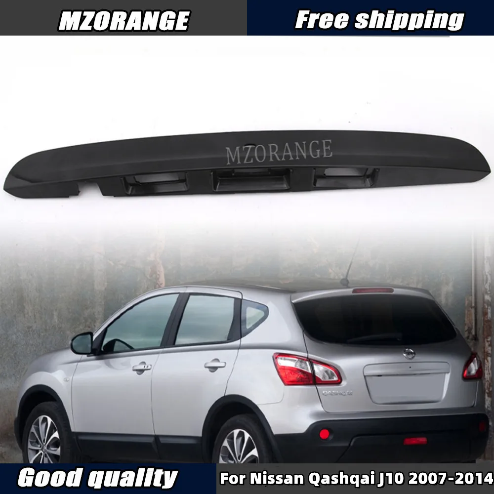 Rear Tailgate Boot Handle Trunk Door Cover For Nissan Qashqai J10 2007-2014 90812JD20H With Key Camera Car Accessories