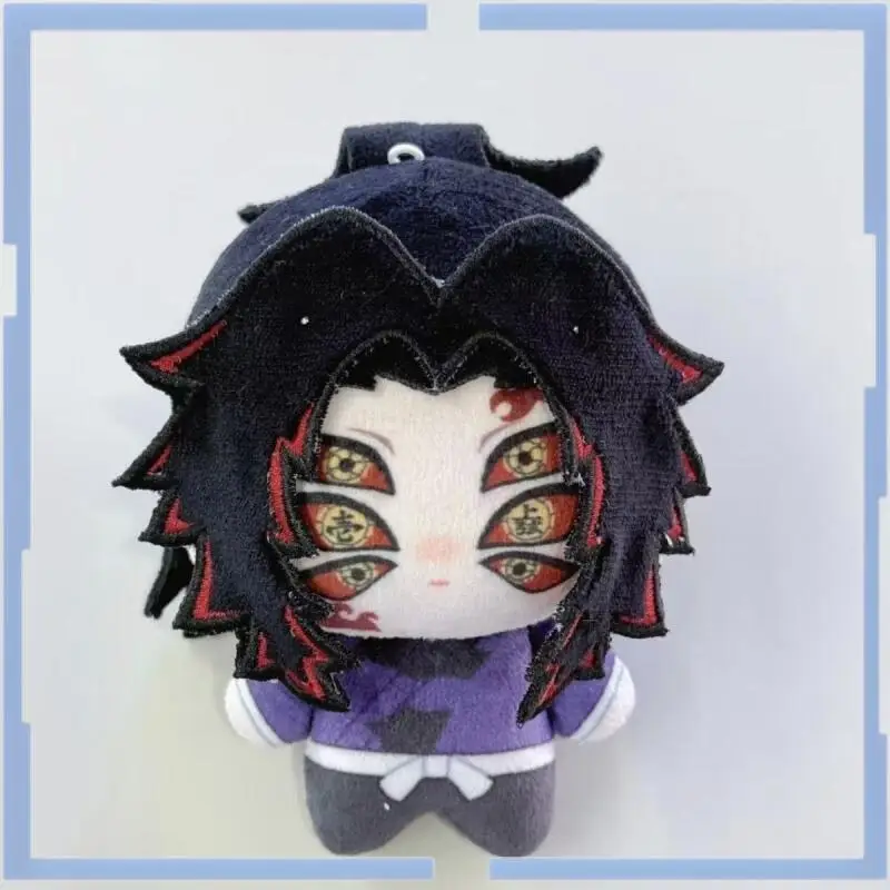 Demon Slayer Pendant Cute Douma Keychain Creative Kokushibo Peripheral Cartoon Doll Kawaii Holiday Gift Children Ornament Living