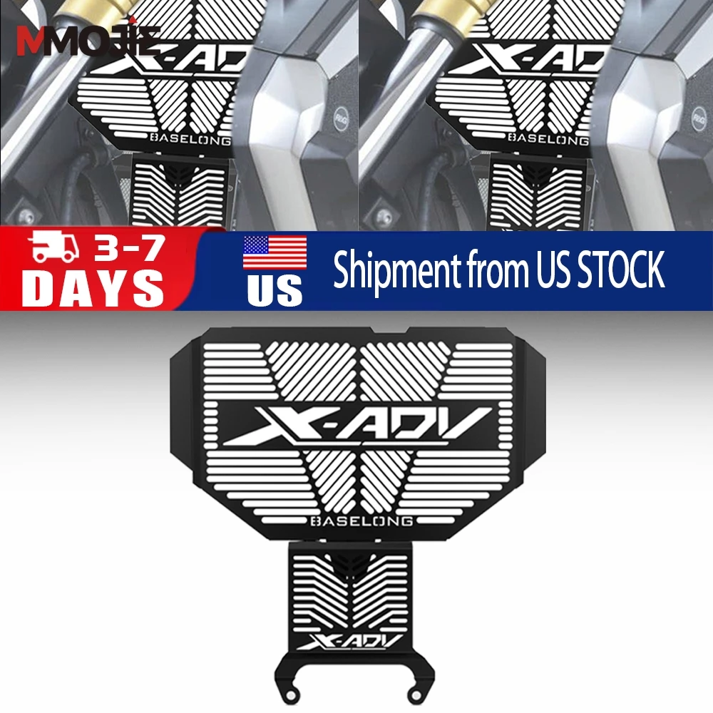 

Radiator Guard For HONDA XADV X-ADV 750 XADV750 X-ADV750 2017-2023 Motorcycle Accessories Radiator Grille Guard Cover Protector