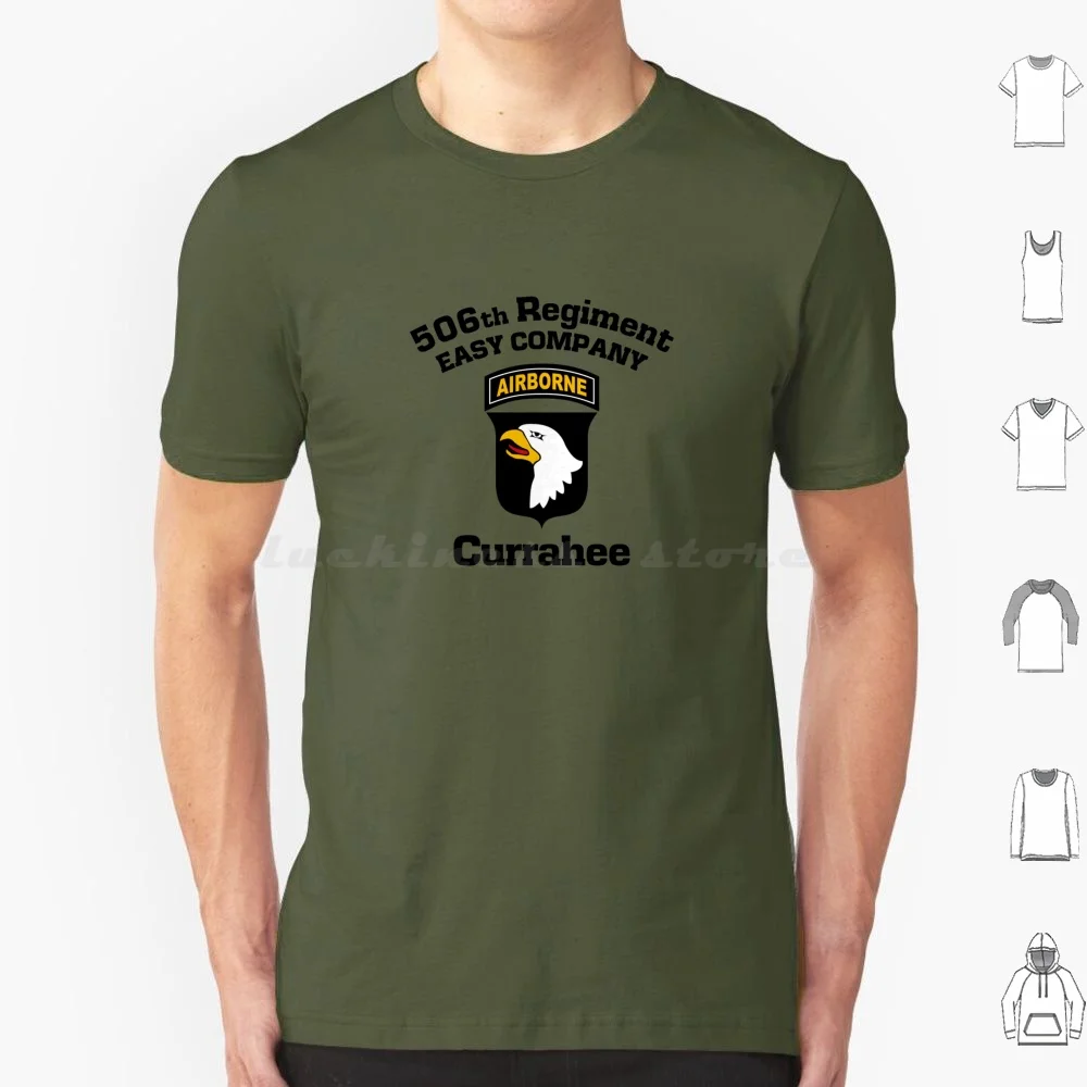 Easy Company T Shirt Men Women Kids 6xl Military Ww2 Airborne Paratroops Parachute Infantry Brothers In Arms Veteran Tribute Us