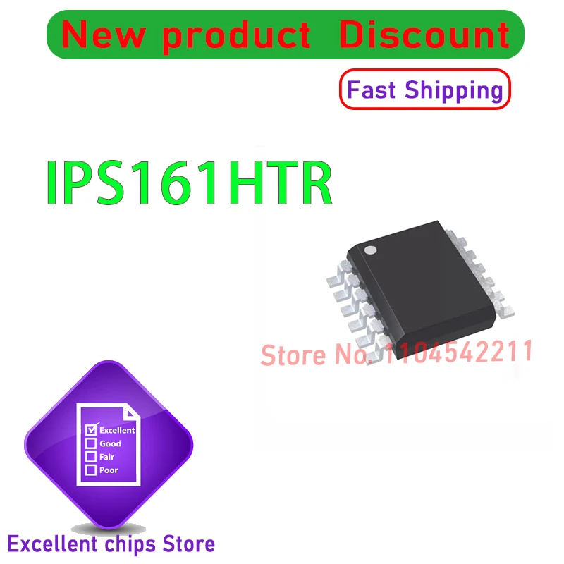 1 PCS ~ 10 PÇS/LOTE IPS161HTR IPS161 SOP12 Novo original