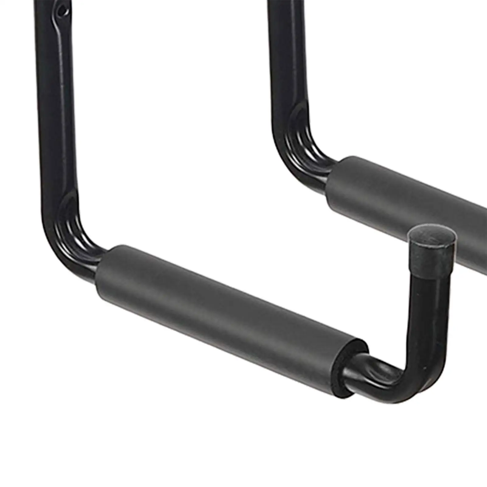 2x Garage Storage Hooks Wall Mount Stainless Steel Multipurpose Utility Hangers for Bicycle Canoes Folding Chairs Ladder Kayak