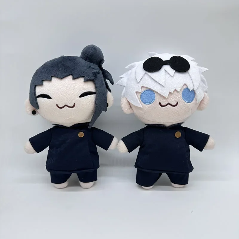 2/2PCS New Gojo Saturo Geto Suguru Jujutsu Kaisen Cosplay Plush Cute Soft Collection Props