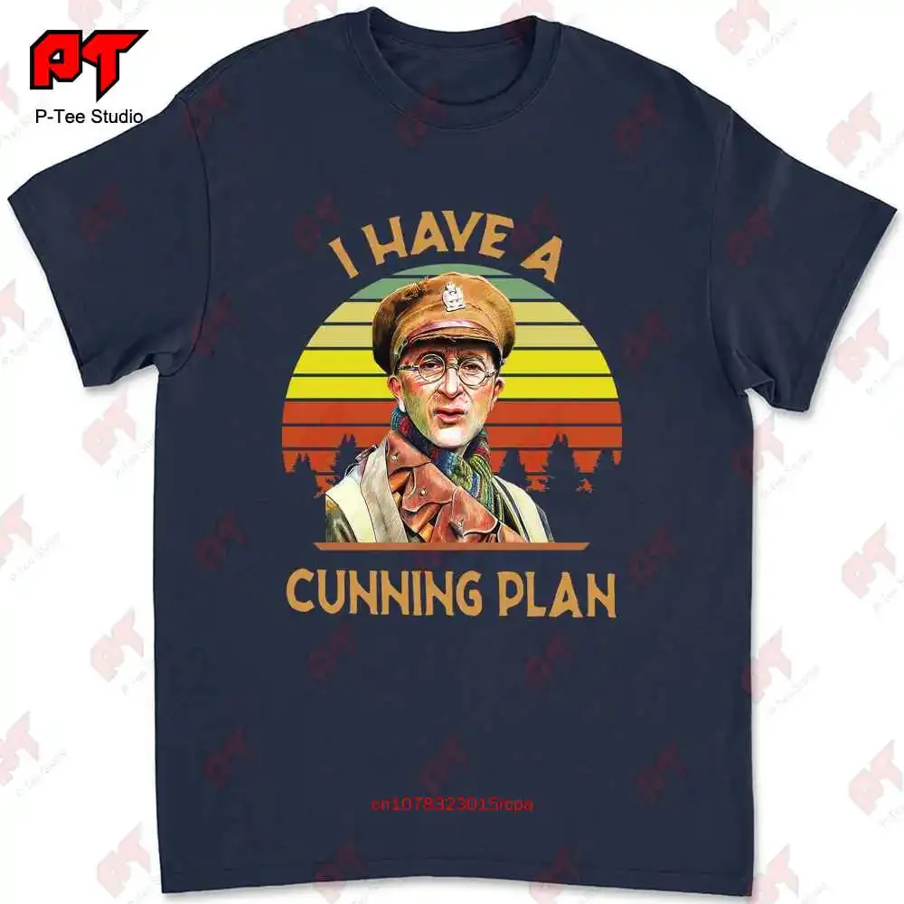 Blackadder Baldrick I Have A Cunning Plan T-shirt OMN3