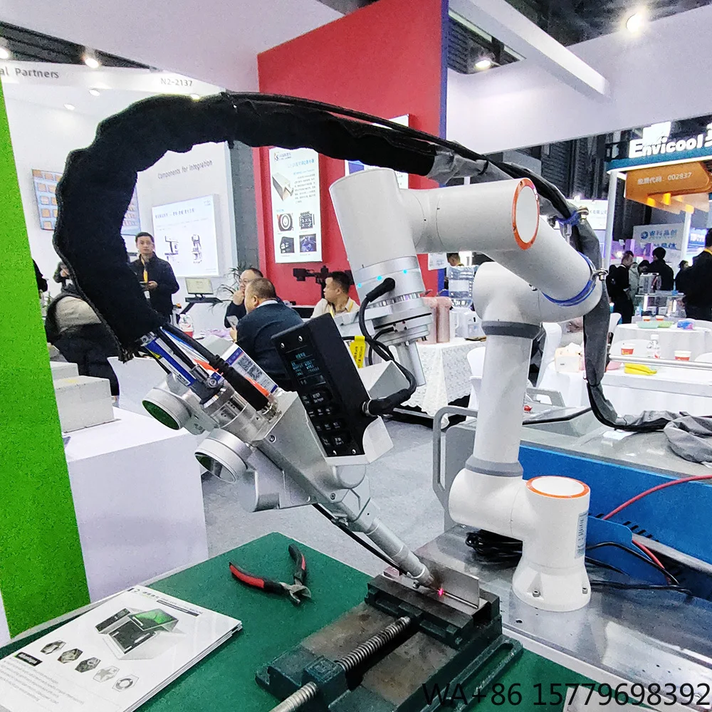 HWINT Advanced Design Safety Integrated 6 Axis Collaborative Robot Arm for Welding Cells Flexible Metal Fabrication and Transfer
