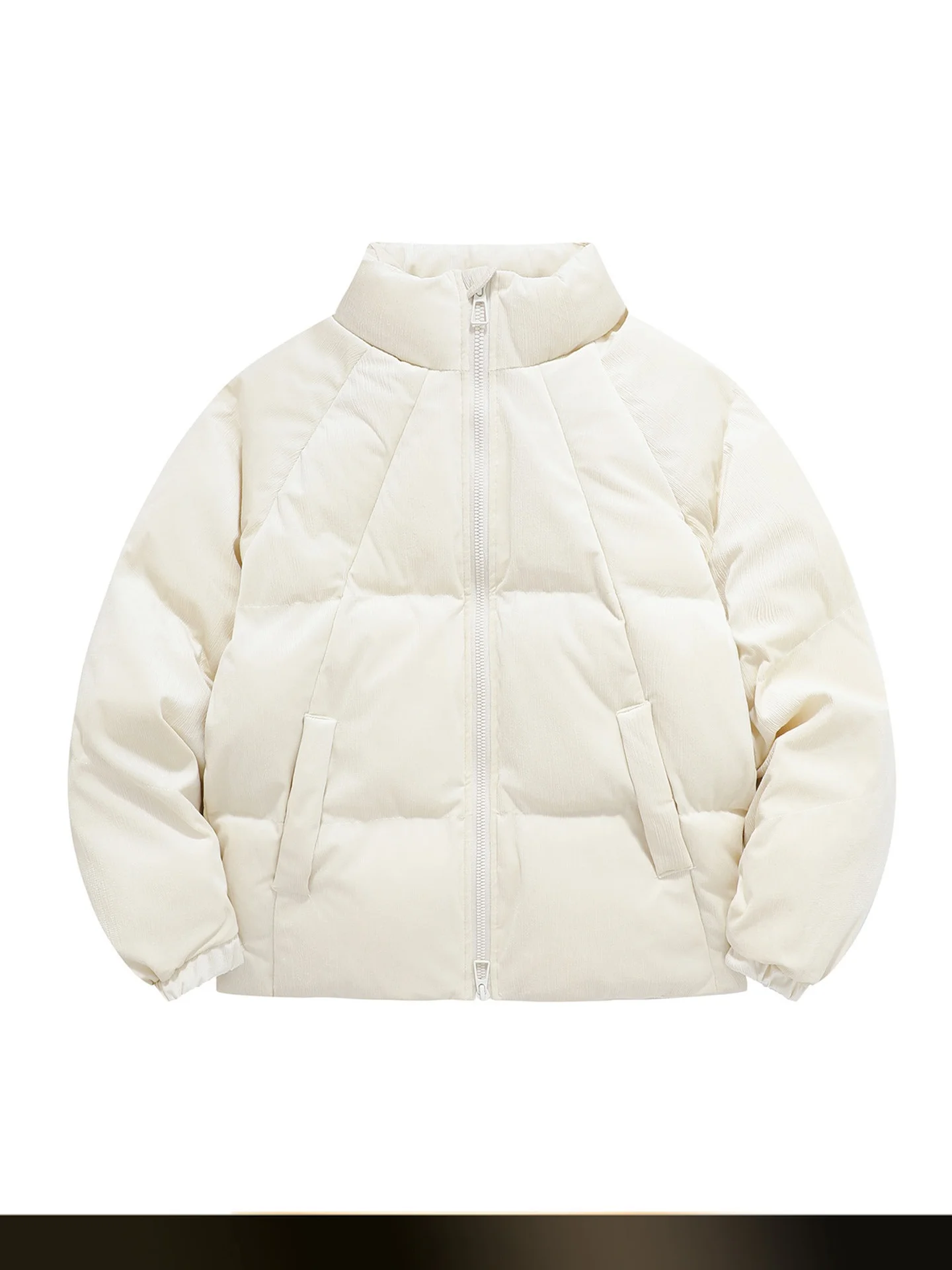 

Американская ретро-куртка Nted из чистого хлопка, однотонная, с воротником-стойкой, теплая зимняя, для пар, повседневная, свободного кроя, молодежная