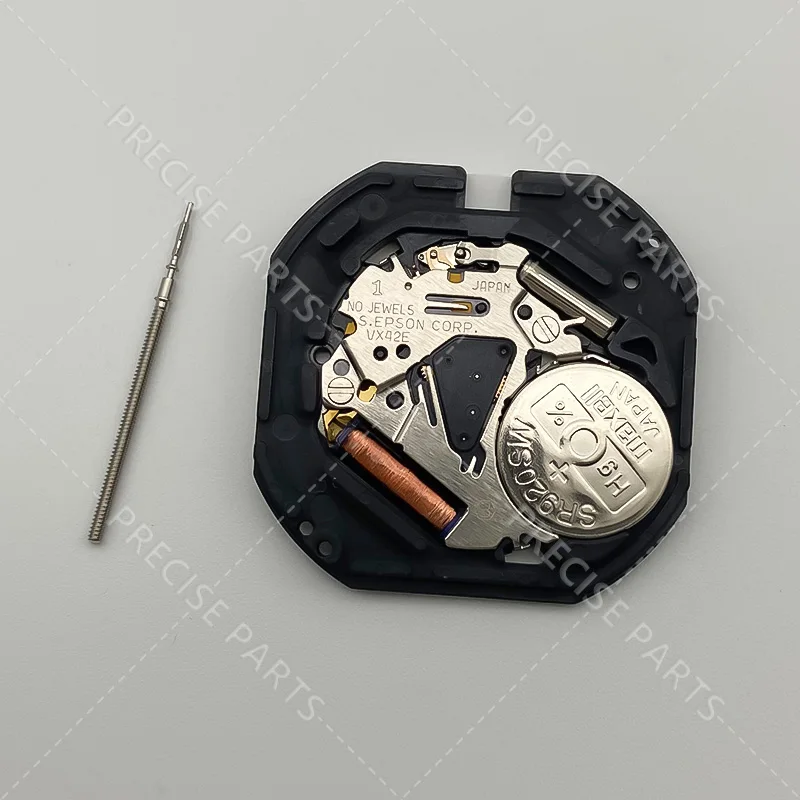 New VX42 Movement Quartz Electronic Movement VX42E Movement Date 6 Three Pointer Watch Repair Movement Replacement Parts