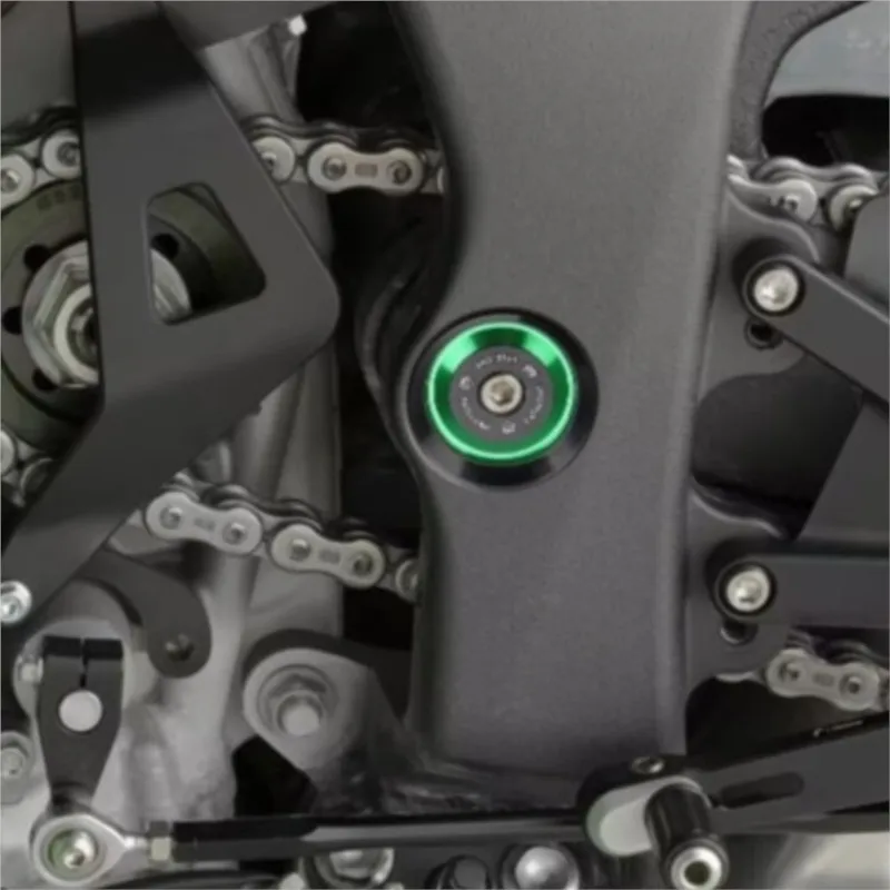 For Kawasaki ZX6R ZX-6R ZX-10RR 2020-2024 2025 2023 Motorcycle Accessories ZX10R CNC Frame Hole Caps Cover Plug Frame Plug