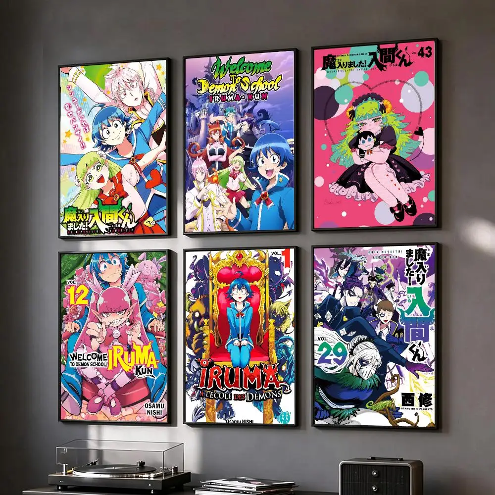 anime Welcome to Demon School! Iruma-kun New Arrival Popular Art Print Poster HD Wall Art Sofa Home Decor Gift For Fans