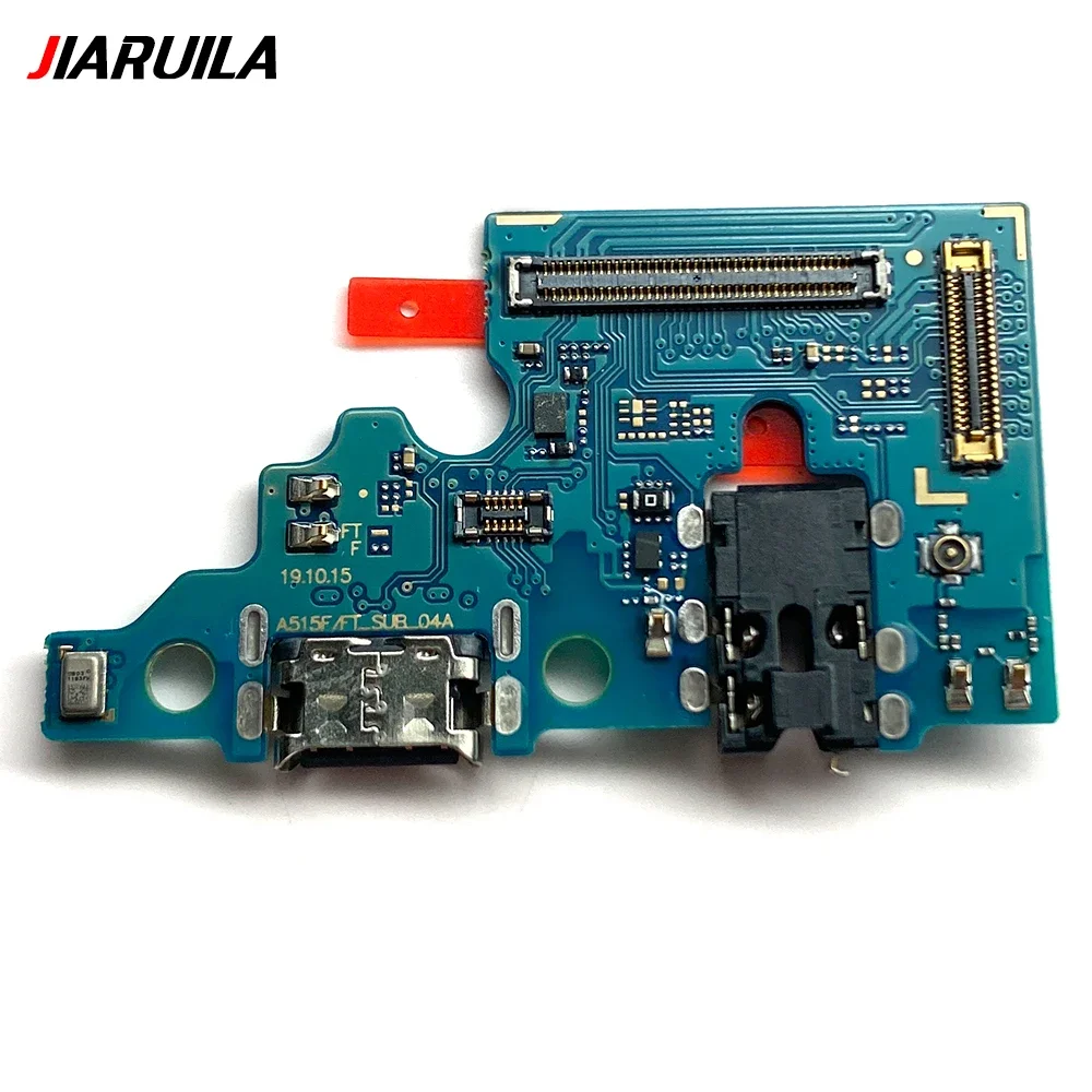 USB Charging Port Mic Microphone Dock Connector Board Flex Cable Repair Parts For Samsung A51 A71 A21S A30S A50S A515 A715F