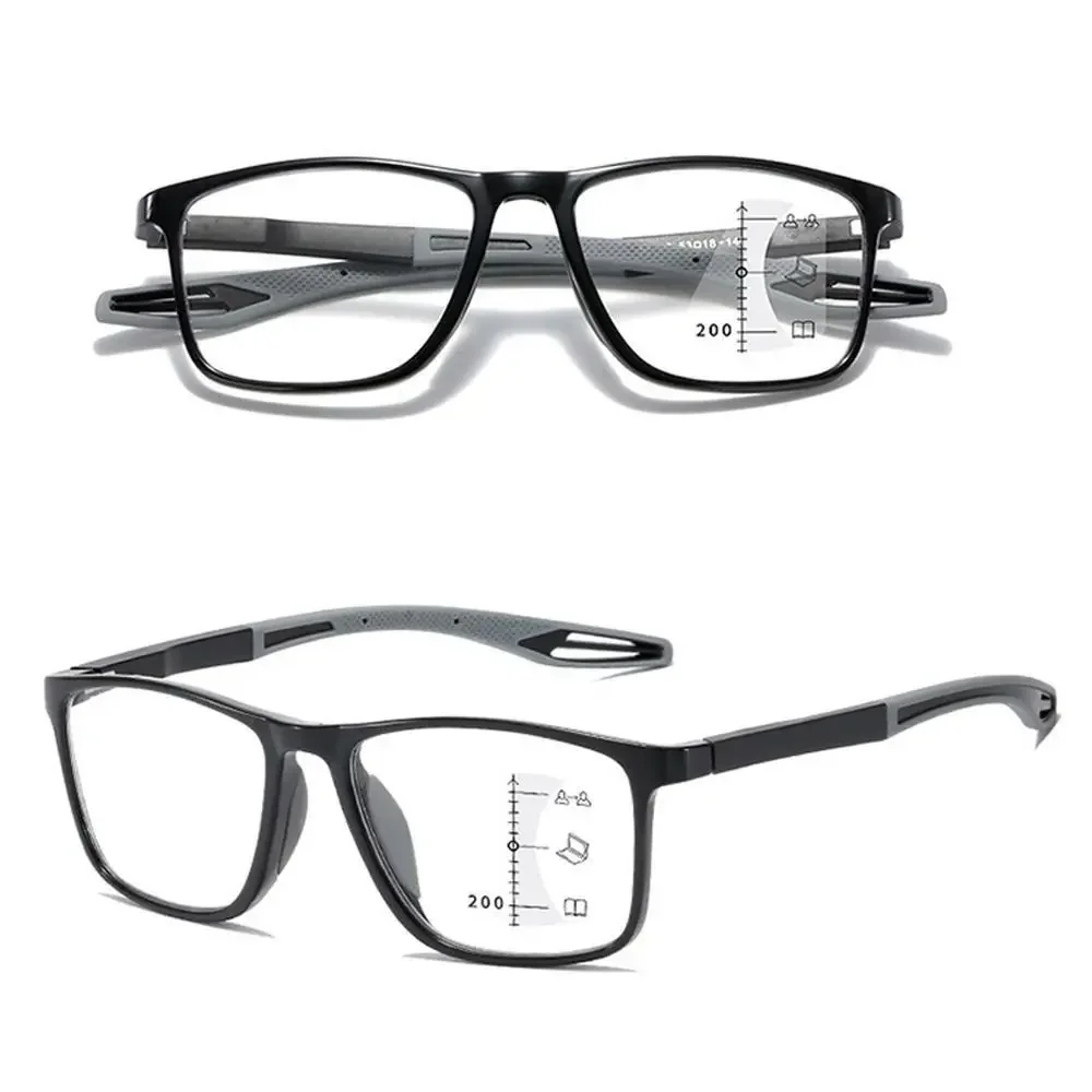 Blue Ray Blocking Anti-Blaulicht-Lesebrille Progressive Near Far Multifokale Hyperopiebrille Ultraleicht TR90 – Detail 18