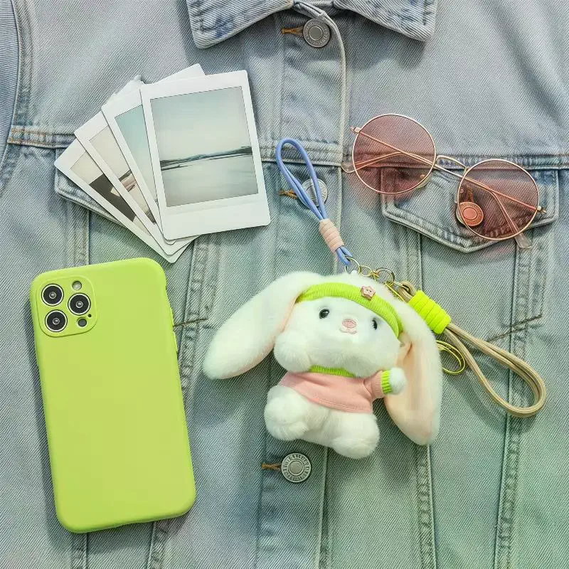 Lovable Bunny Plush Keychains Mini Stuffed Animals for Party Favors and Goodie Bags