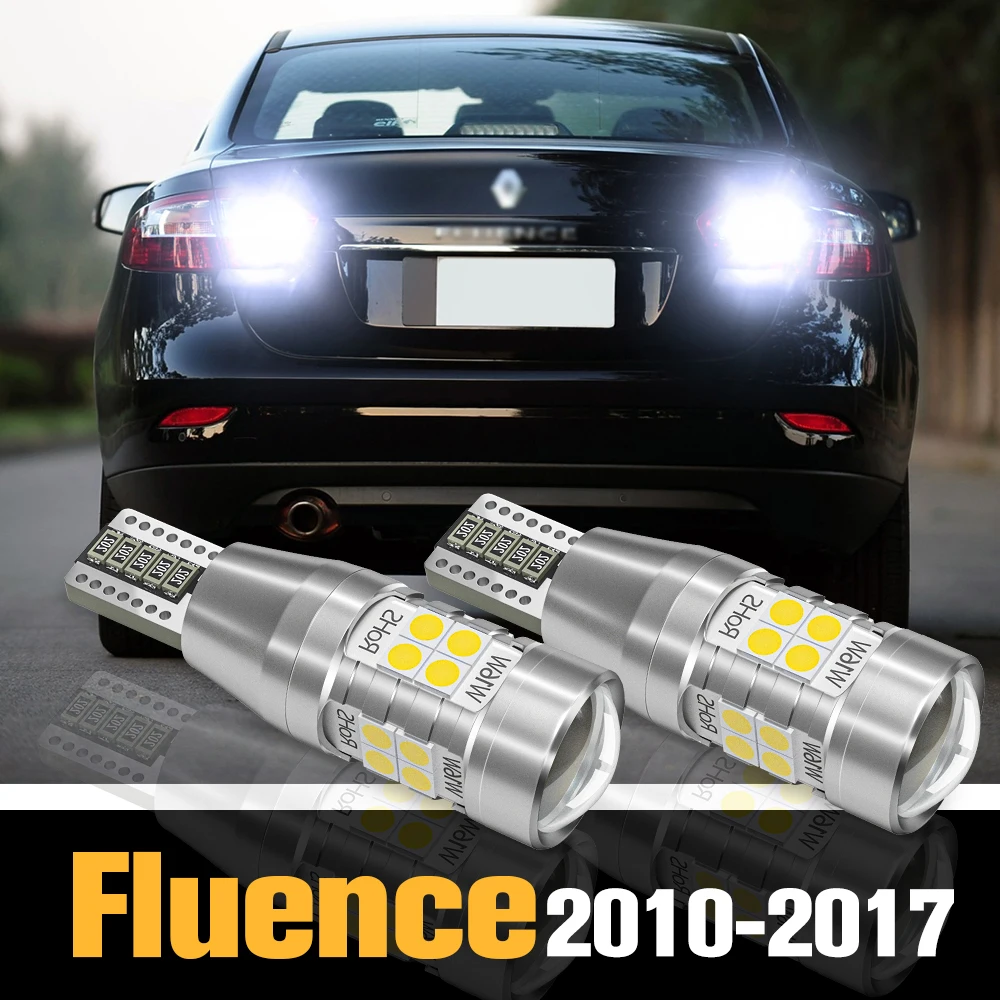 

2pcs Canbus LED Reverse Light Backup Lamp Accessories For Renault Fluence 2010-2017 2011 2012 2013 2014 2015 2016