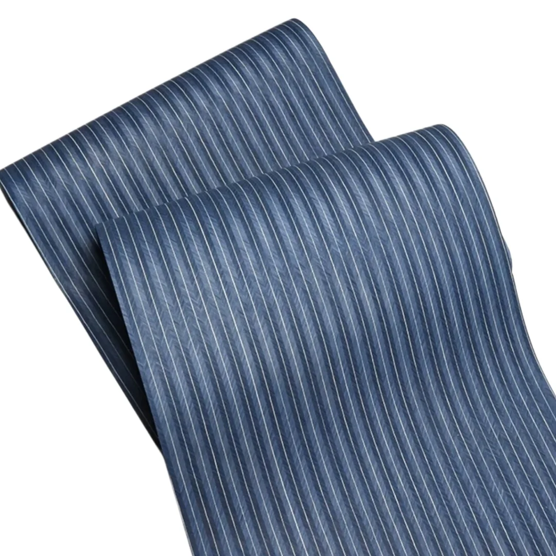 2.5x0.58meter Thick:0.25mm Navy Blue Herringbone Tech Wood Veneer Sheet Cabinet Door Wooden Door Floor Furniture Refinishing