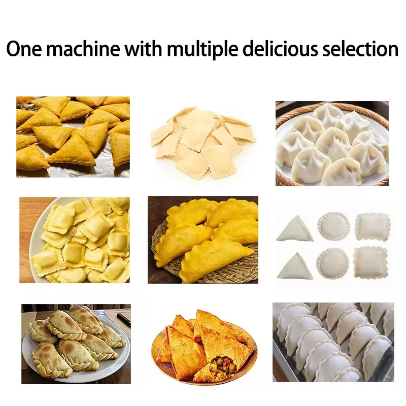Automatic Dumpling Making Machine, Electric Commercial Multi-function Round Curry Dumpling Industrial Molding Machine