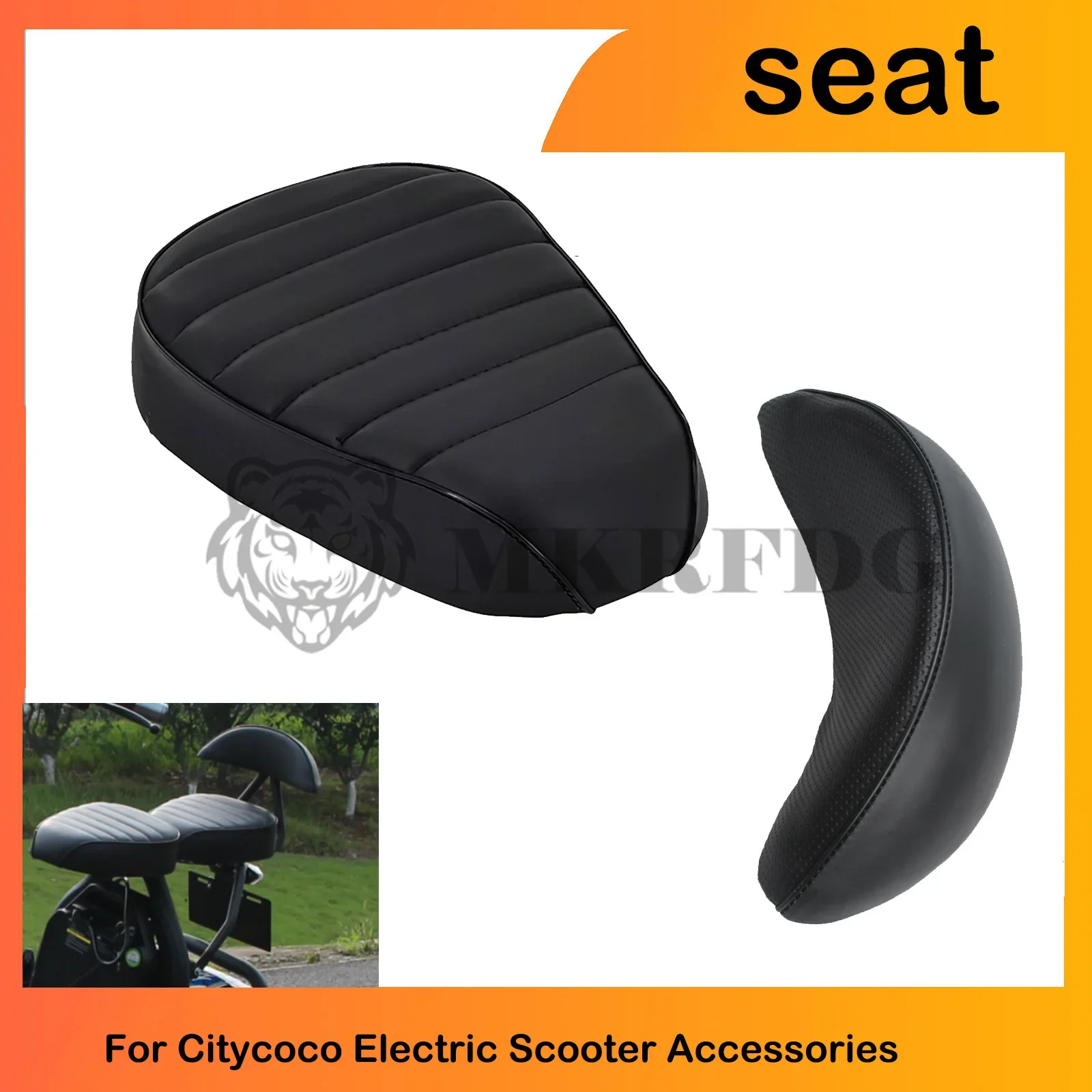 Citycoco Electric Scooter Seat Backrest Scooter Seat Citycoco Parts Retrofit Accessories