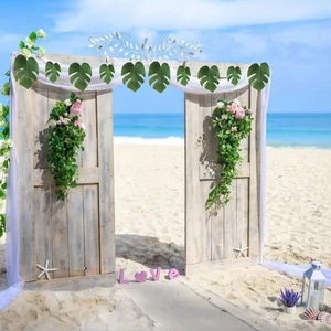 أوراق النخيل الاستوائية الاصطناعية للحفلات ، سفاري الغابة ، الشاطئ ، موضوع هاواي لوا ، زفاف ، عيد ميلاد ، زخرفة نبات المائدة ، 12 قطعة أفضل 8 هدايا تذكارية لمبيعات هاواي - رقم 1