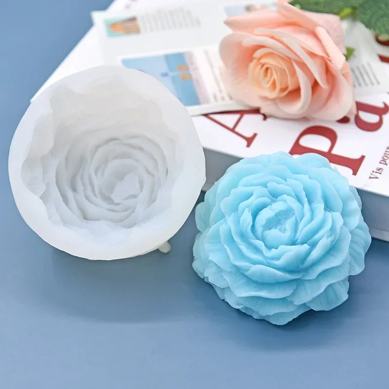 Large Peony Flower Silicone Mould Baking DIY Cake Molds