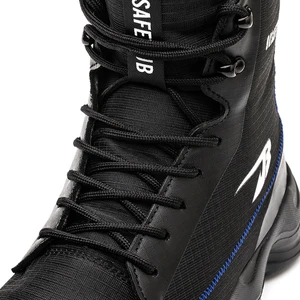 Men's motorcycle boots, motorcycle riding shoes, black ankle, protective boots, four stations 6 Main Sales Motocross Boots - №3