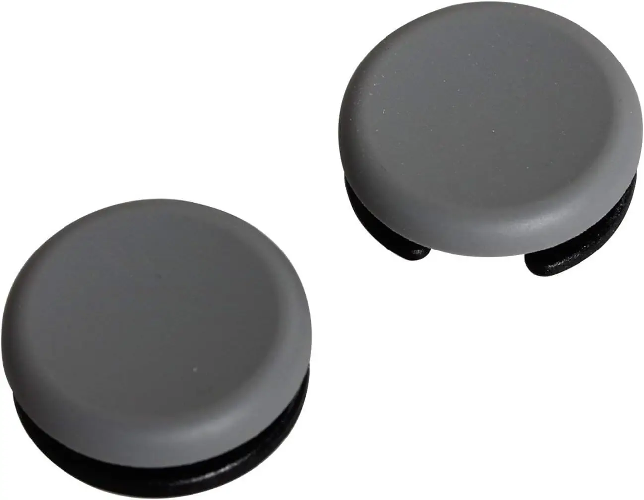 Analog Stick Cap Circle Pad Replacement 3D Joystick Cover for New 3DS / 3DS / 3DSLL / 3DSXL / 2DS Controller (Dark Gray)