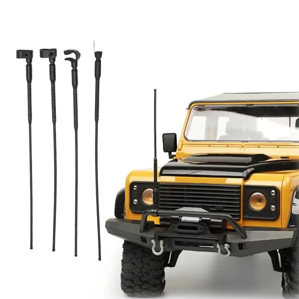 New RC Crawler Antenna Plastic 1/8 1/10 Simulated Signal Line Upgrade Parts Black RC Car Accessories for TRX4 SCX10 RC4WD