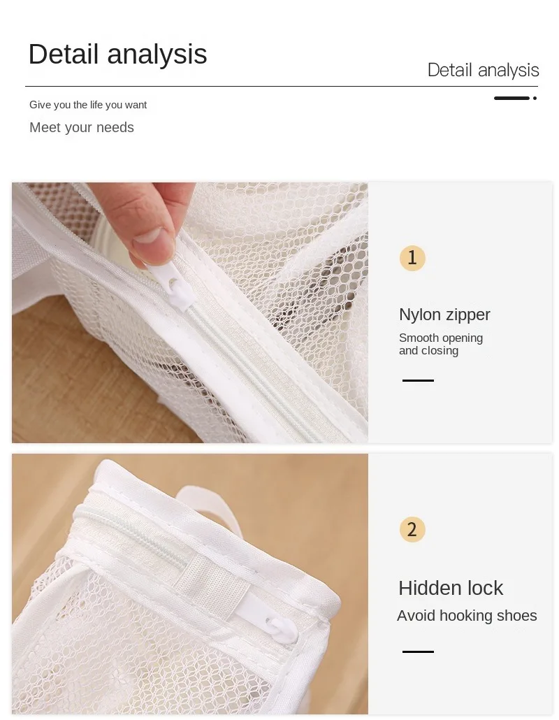 Shoes Washing Hanging Bag Sneaker Mesh Laundry Bags Home Portable Shoes Organizer Washing Net Bag Shoes Protect Wash Bag