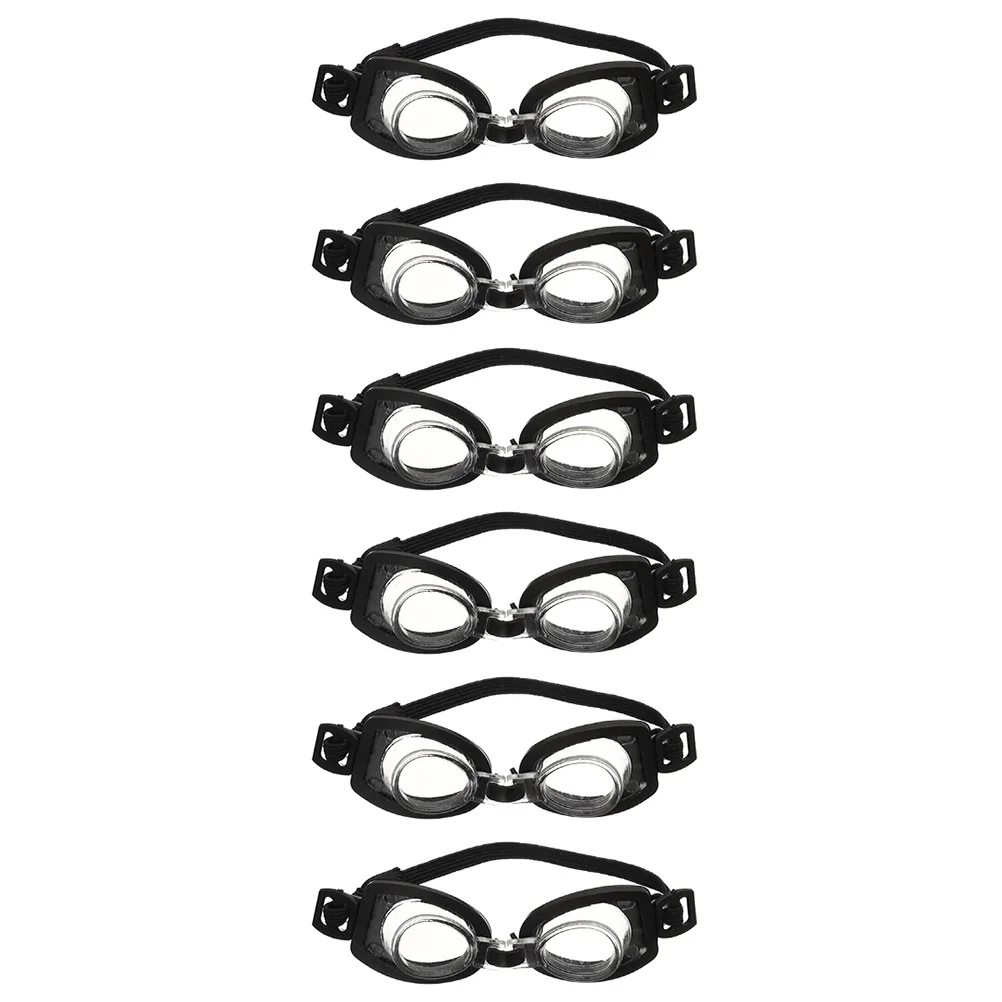 

6 Pcs Eyeglasses Props For Dress Up Mini Baby Goggles Swimming Fashion Dolls