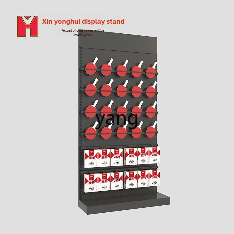LTT Clothing exhibition hall shelves badminton table tennis socks backpack hat display rack
