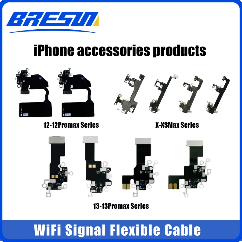 Suitable for iPhone X XR XS 11 12 13 pro max signal antenna mobile WIFI  5G wireless network flexible cable accessories