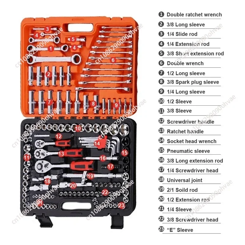 150 pcs mechanical complete mechanics tool sets professional motorcycle repair tools set  hand