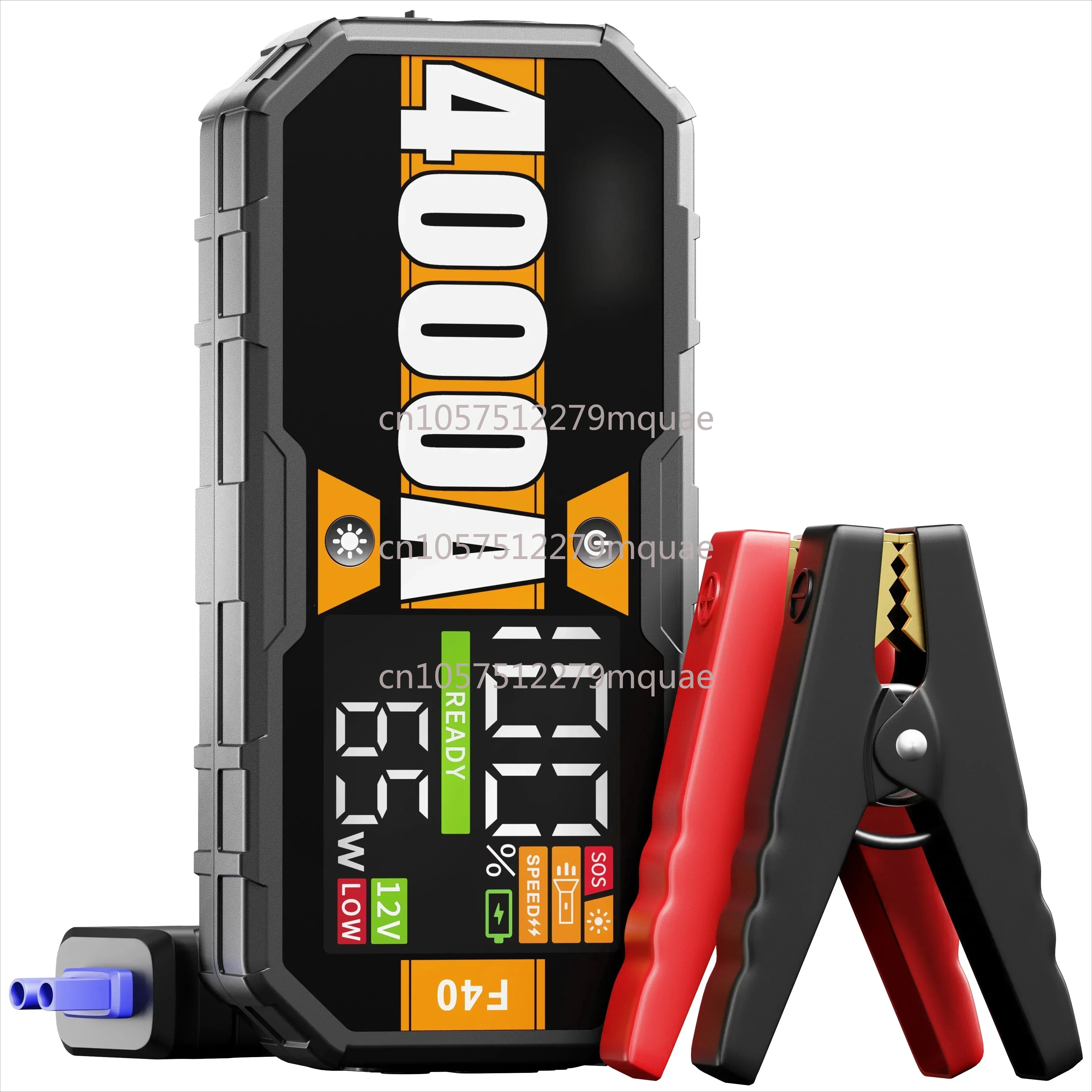 Car 4000A 6000A Portable Jump Starter With Fast Charge PD65W 12V Auto Battery Charger Booster Starting Device