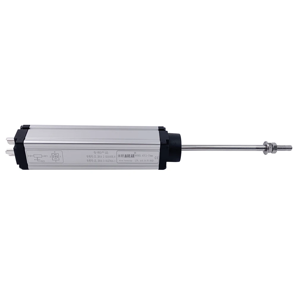 Miran KTC1-175mm High Accuracy Long-stroke Potentiometer Linear Displacement Transducer Sensor for In jection Molding Machine