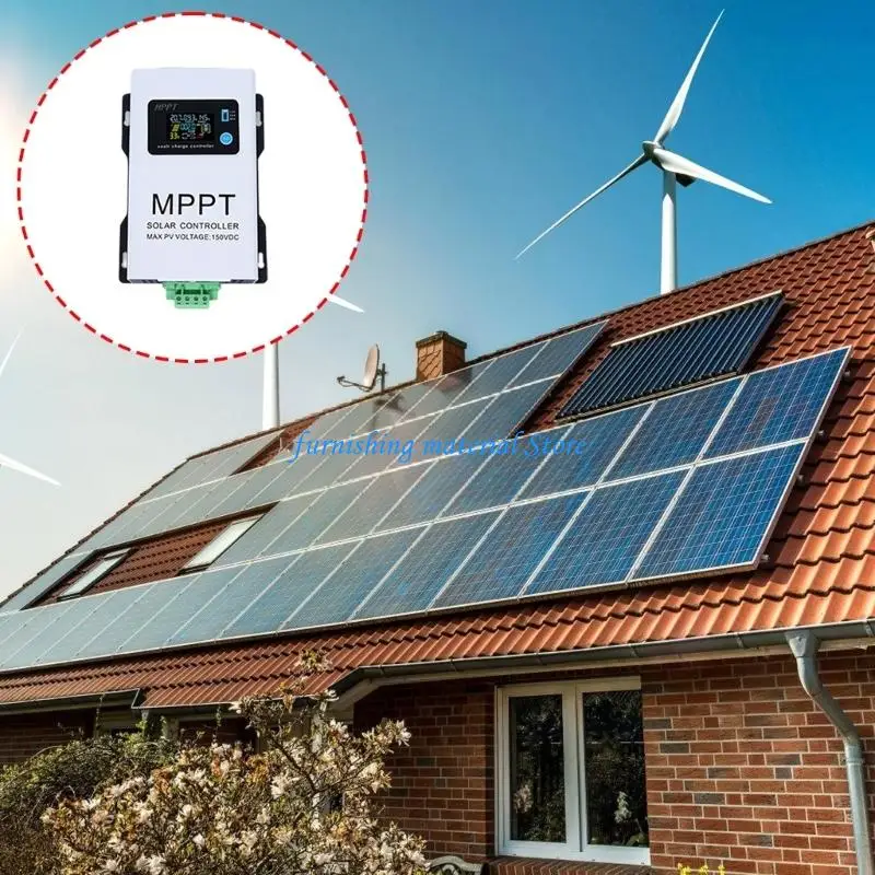 

Y5GD 30A/60A автоматический регулятор заряда солнечной батареи MPPT контроллеры солнечного заряда с подсветкой дисплея для