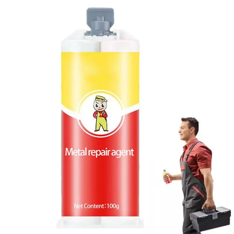 غراء إصلاح صب المعادن ، لجميع الأغراض ، التجفيف السريع ، عامل الإصلاح الصناعي ، مقاومة الحرارة ، قوية ، عالمية