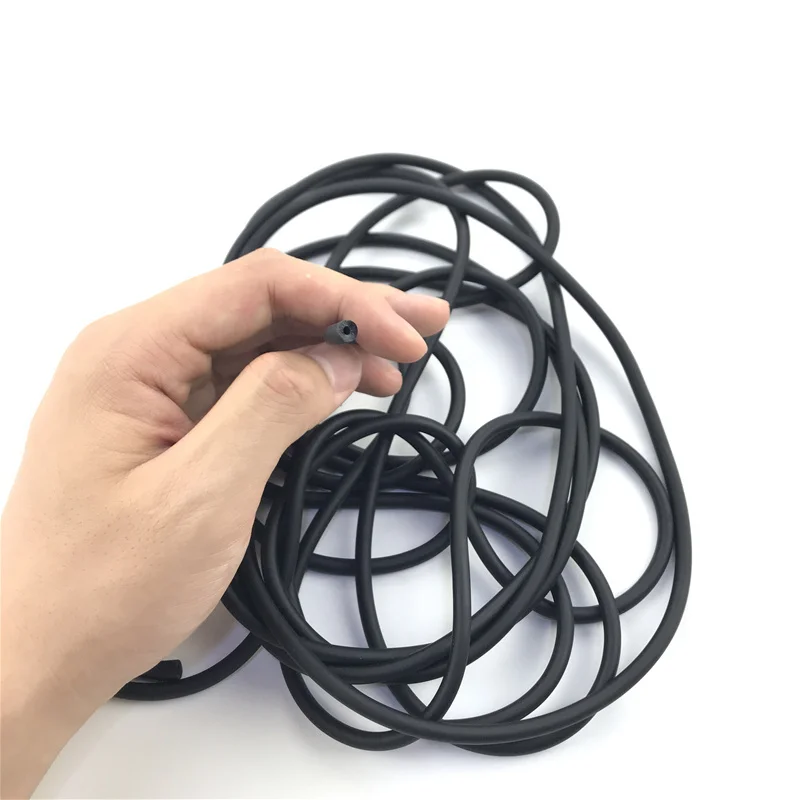 Schwarz Schleuder Natürliche Latex Gummi Schlauch 20mm * 50mm Artillerie Schalen Armbrust Jagd Elastische Bungee Teil Fitness Ausrüstung bogen – Detail 1