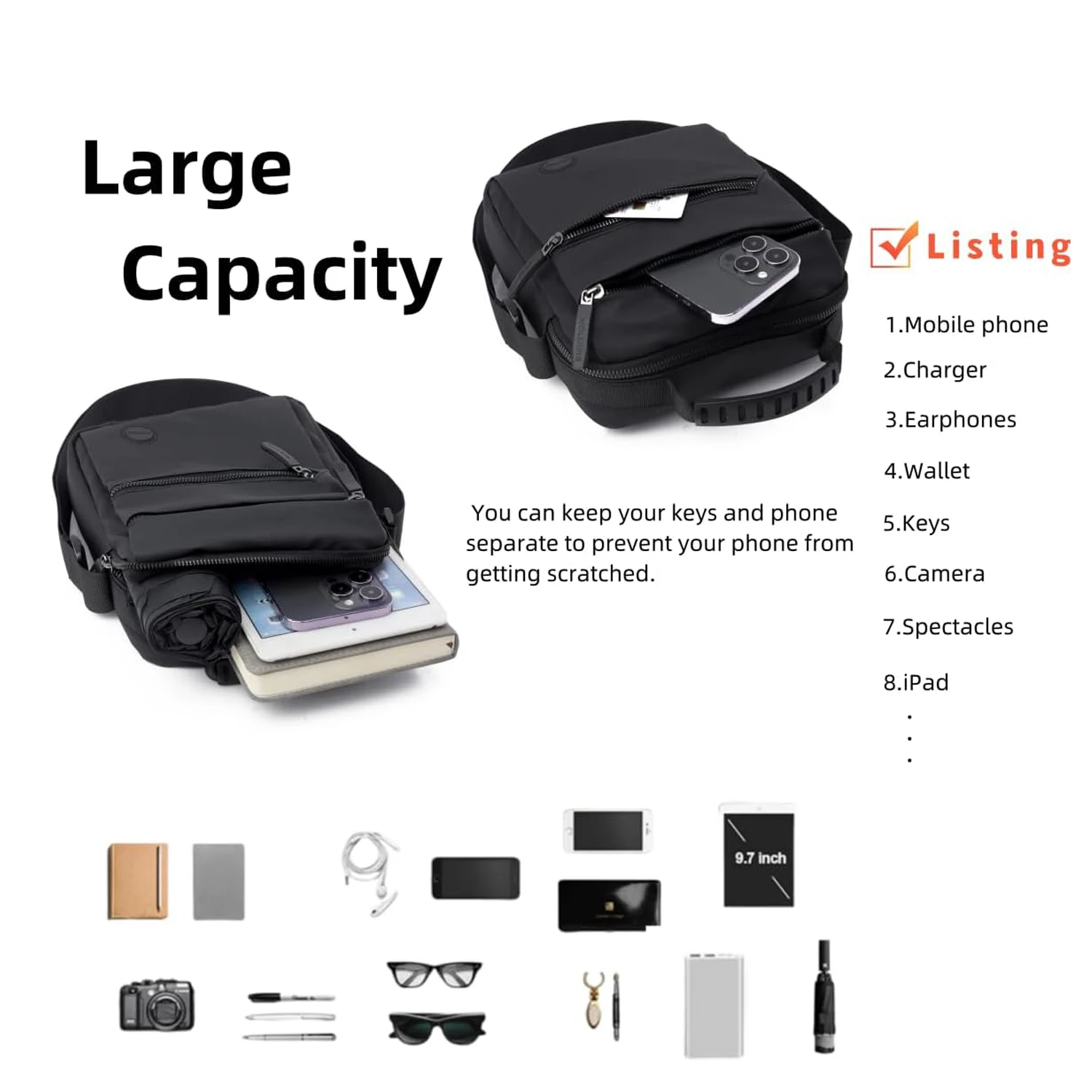 Рисунок 6 - Мужская сумка-мессенджер на слинге