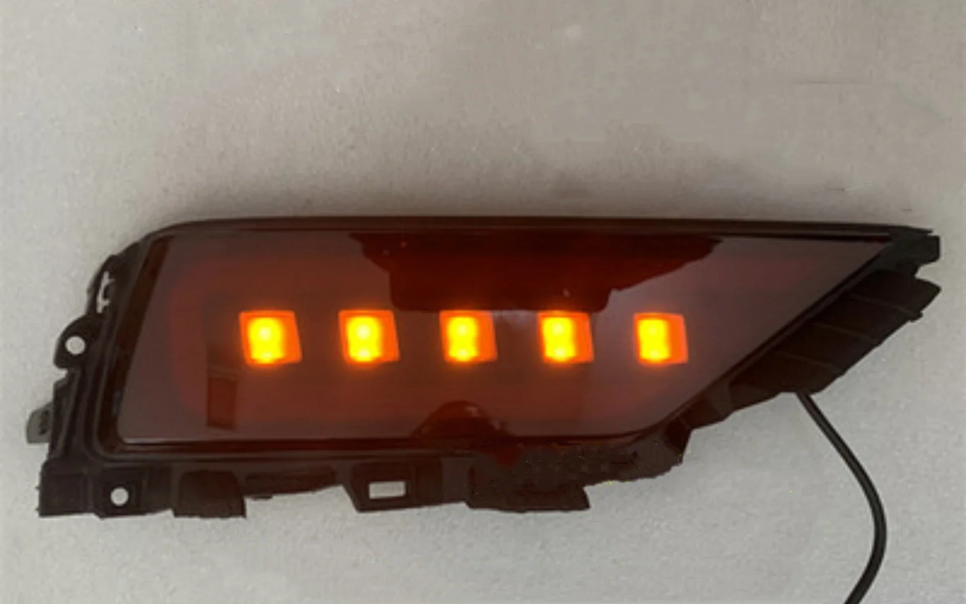 Rear Fog Lamp for Toyota Land Cruiser LC300 2022 Modified Led Rear Bumper Light Car Accessories