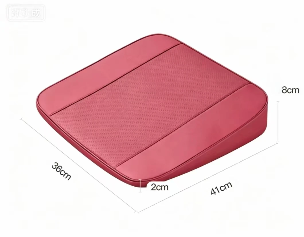 High-Density Foam Car Seat Cushion - Non-Slip, Ergonomic Wedge Support for Clearer View & Comfortable Long Drives