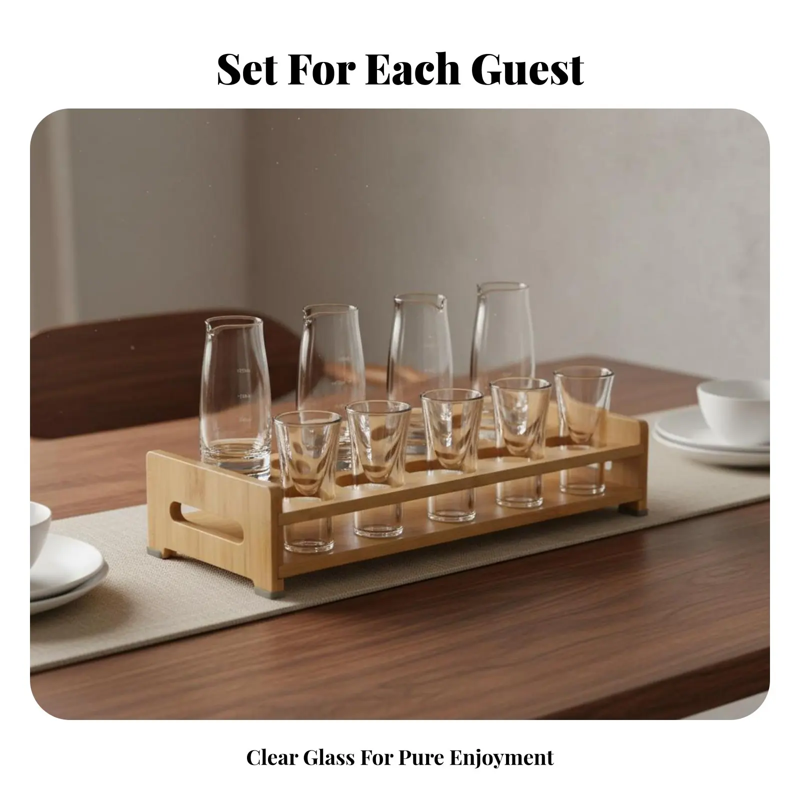 Juego de Vasos para Bebidas Destiladas Asiáticas con Dispensadores, Fácil de Limpiar, Diseño Chino, Juego de Vasos para Licores, Utensilios de Bar con Control de Flujo