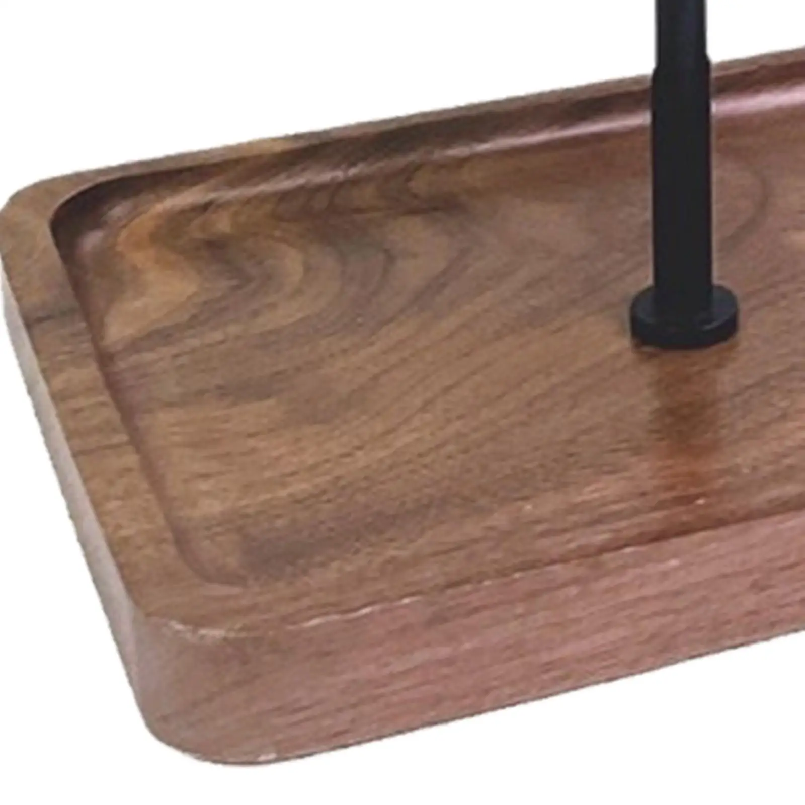 حامل الساعة، قاعدة صينية خشبية، تخزين الإسورة، منظم مجوهرات T Bar متعدد الوظائف لأزرار الأقراط والخواتم والقلائد