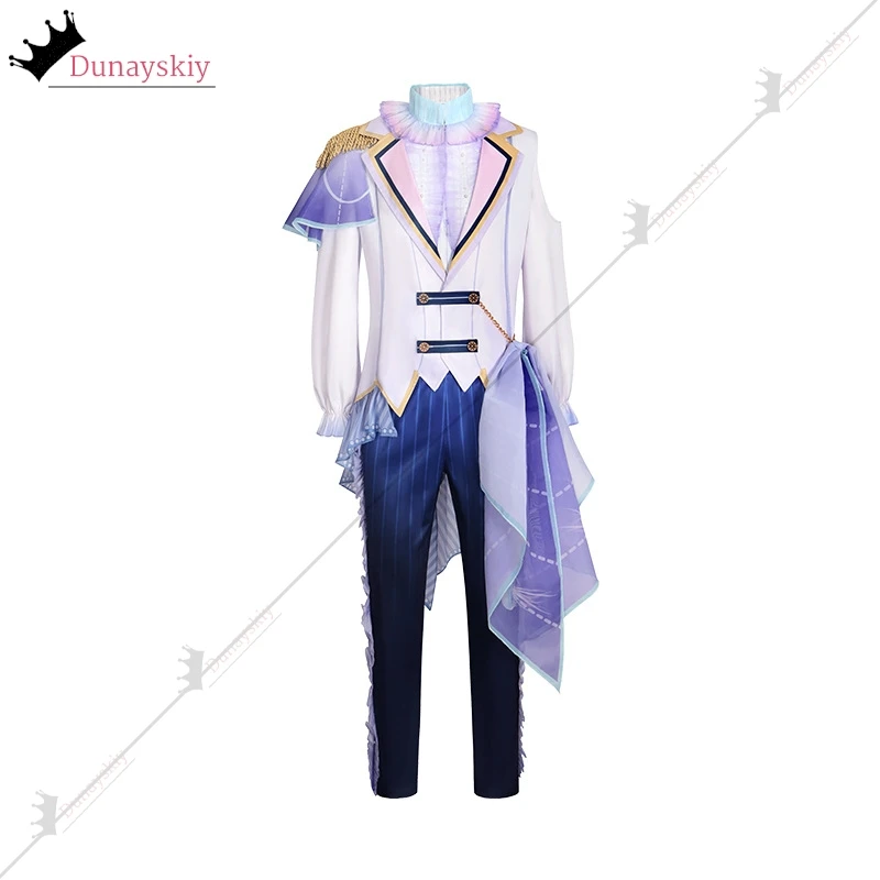 قنديل البحر كاميشيرو روي تأثيري لعبة مشروع Sekai الملونة المرحلة زي الفطريات الدانتيل الرجال البدلة أنيمي وتتسابق شعر مستعار الدعامة الدعاوى