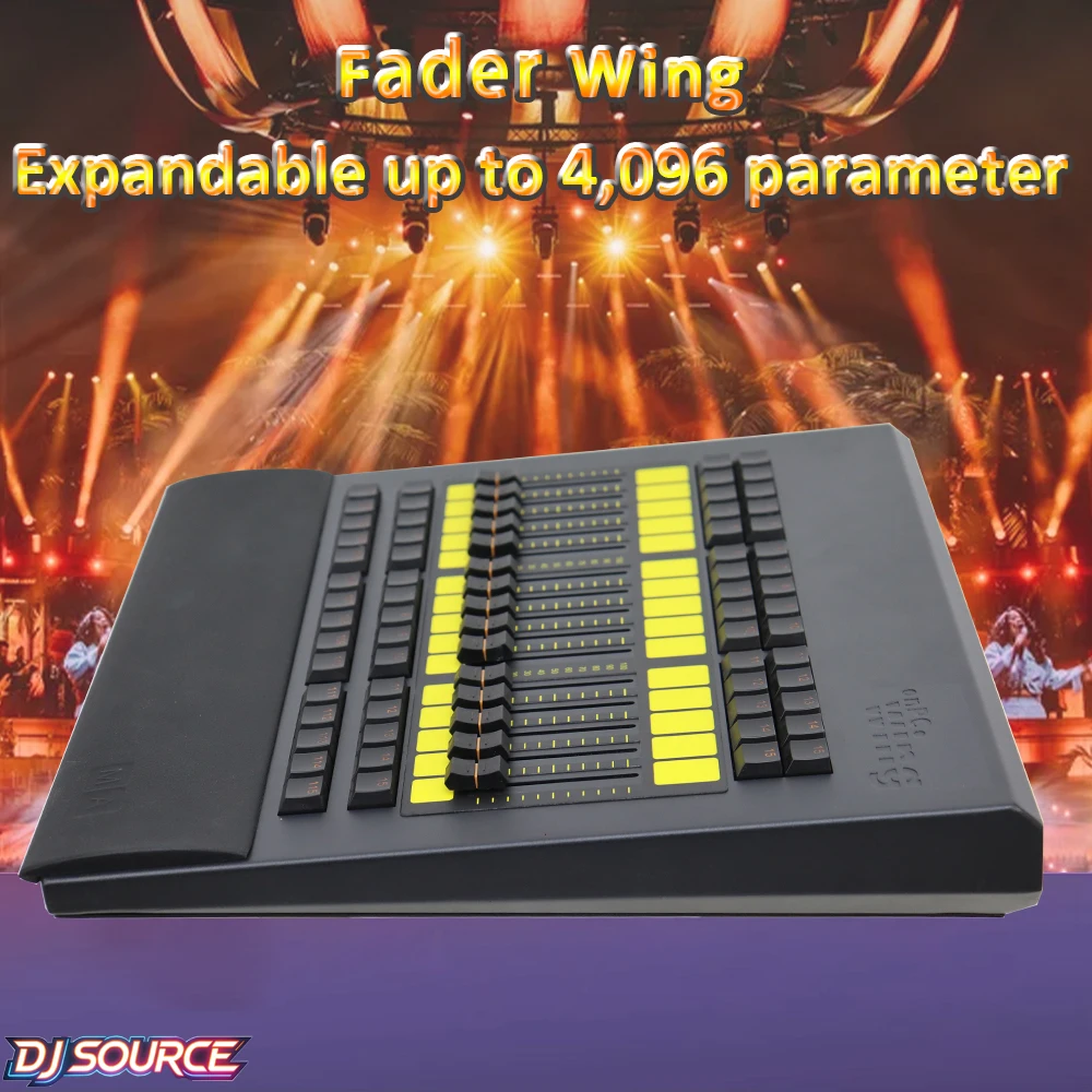

DMX Stage Lighting Console Fader Wing Command wing For DJ Show Moving Head Light Wedding Party Par Light ma2 Controller